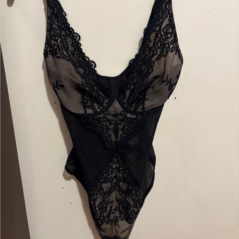Black Lace Bodysuit